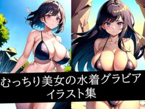 むっちり美女の水着グラビアイラスト集<br><span style="font-size: 0.8em; color: #666;">D_515960</span>