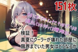 検証！真夏にクーラーが壊れた部屋に限界までいた男女はどうなるか