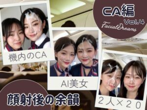顔射後の余韻 – CA編 Vol.4<br><span style="font-size: 0.8em; color: #666;">D_629888</span>
