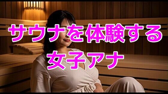 サウナを体験する女子アナ<br><span style="font-size: 0.8em; color: #666;">D_646659</span>