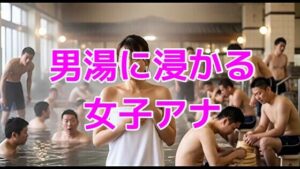 男湯に浸かる女子アナ<br><span style="font-size: 0.8em; color: #666;">D_646669</span>