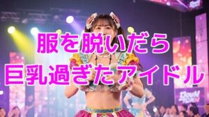 服を脱いだら巨乳過ぎたアイドル<br><span style="font-size: 0.8em; color: #666;">D_649158</span>