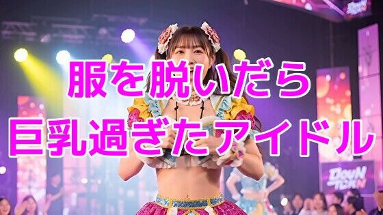 服を脱いだら巨乳過ぎたアイドル<br><span style="font-size: 0.8em; color: #666;">D_649158</span>