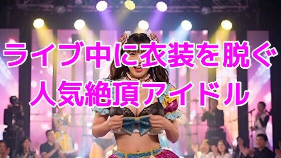 ライブ中に衣装を脱ぐ人気絶頂アイドル<br><span style="font-size: 0.8em; color: #666;">D_659204</span>