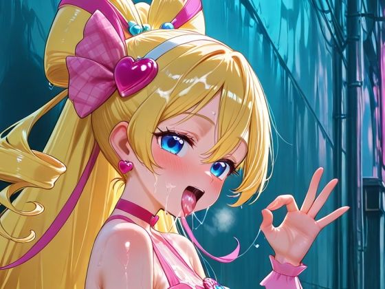 路地裏でオジサン達を元気にしてくれるキュ〇アイドル！<br><span style="font-size: 0.8em; color: #666;">D_672764</span>