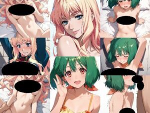 マク〇スF 2キャラいろいろHなAIイラスト集 100枚