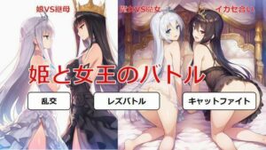 姫と女王のバトル