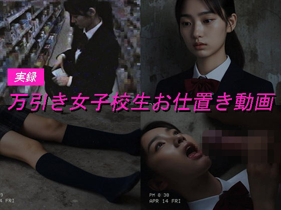 万引き女子校生のお仕置き謝罪動画 4<br><span style="font-size: 0.8em; color: #666;">D_683048</span>