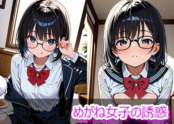めがね女子の誘惑<br><span style="font-size: 0.8em; color: #666;">D_685753</span>