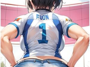 バレーボールホットパンツ尻破れ<br><span style="font-size: 0.8em; color: #666;">D_691147</span>