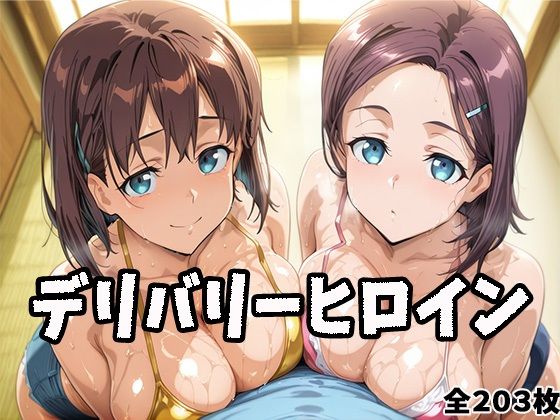 デリバリーヒロイン 〜アイちゃん、後輩ちゃんの秘密の夜〜<br><span style="font-size: 0.8em; color: #666;">D_696572</span>