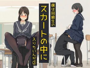 僕は同級生のスカートの中に入りたいんだ2 黒ストッキングは最高だね編