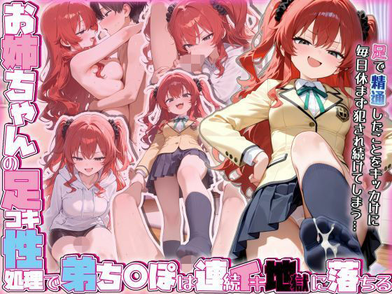 お姉ちゃんの足コキ性処理で弟ち○ぽは連続イキ地獄に落ちる<br><span style="font-size: 0.8em; color: #666;">D_702005</span>