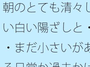 朝のとても清々しい白い陽ざしと・・まだ小さいがある日常か過去かはっきり分からない邪念の残り香<br><span style="font-size: 0.8em; color: #666;">D_703091</span>