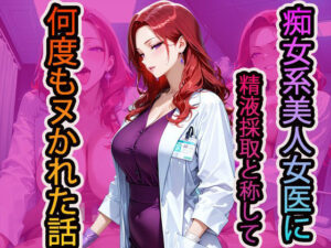 痴女系美人女医に精液採取と称して何度もヌかれた話