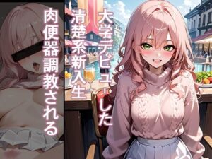 大学デビューした清楚系新入生 肉便器調教される