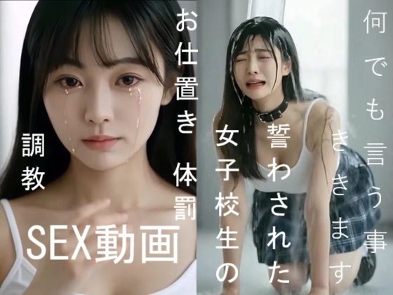 実写系！何でも言う事ききます誓わされた女子校生のお仕置き体罰調教SEX動画<br><span style="font-size: 0.8em; color: #666;">D_708701</span>