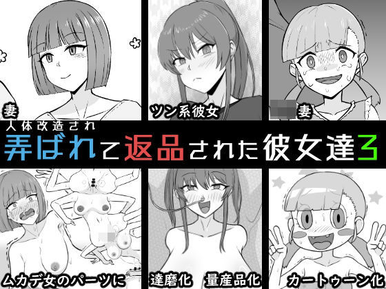 人体改造されて返品された彼女達3｜人体改造されて返品された彼女達<br><span style="font-size: 0.8em; color: #666;">D_709265</span>