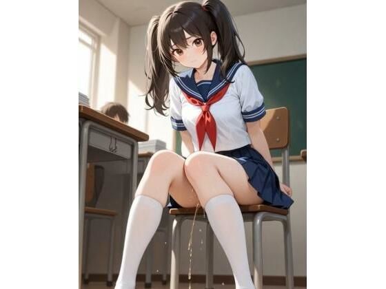 椅子に座った状態でおもらし<br><span style="font-size: 0.8em; color: #666;">D_709315</span>