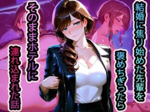 結婚に焦り始めた先輩を褒めちぎったら、そのままホテルに連れ込まれた話<br><span style="font-size: 0.8em; color: #666;">D_711000</span>