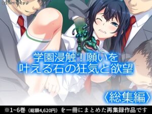 学園浸触！願いを叶える石の狂気と欲望 ＜総集編＞｜学園浸触！願いを叶える石の狂気と欲望<br><span style="font-size: 0.8em; color: #666;">D_711203</span>