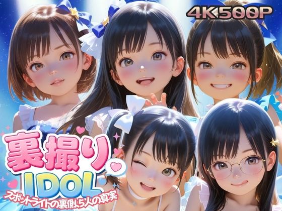裏撮りIDOL vol.8 〜スポットライトの裏側、5人の真実〜<br><span style="font-size: 0.8em; color: #666;">D_716173</span>