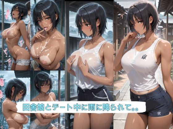 田舎娘とデート中に雨に降られて。。<br><span style="font-size: 0.8em; color: #666;">D_716318</span>