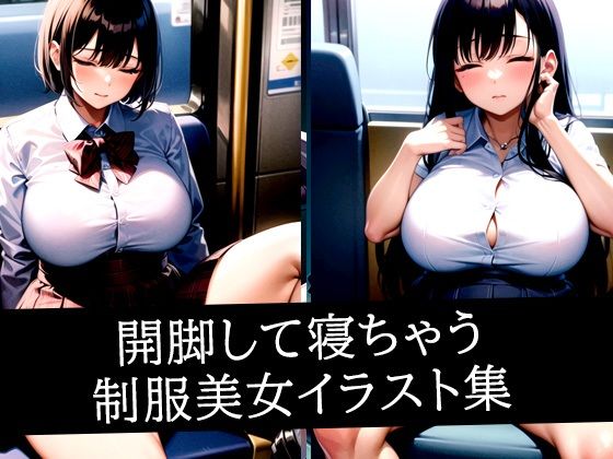 開脚して寝ちゃう制服美女イラスト集<br><span style="font-size: 0.8em; color: #666;">D_516360</span>
