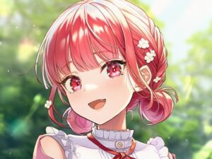 アオいハコの同級生のフリルワンピース