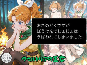 おきのどくですがぼうけんでしょじょはうばわれてしまいました