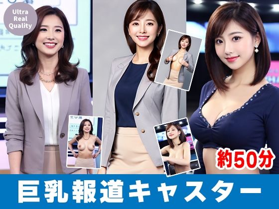 【約50分】『巨乳女性キャスターの乳揉み2』ニュース番組の裏と揺れる胸。-AIで描く究極の美女達-<br><span style="font-size: 0.8em; color: #666;">D_722434</span>
