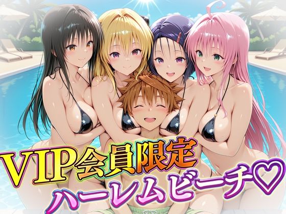 VIP会員限定のハーレムビーチ  トラブル編<br><span style="font-size: 0.8em; color: #666;">D_724428</span>