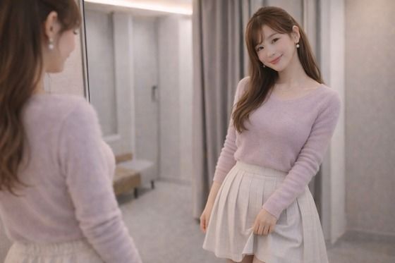 彼女の試着室。<br><span style="font-size: 0.8em; color: #666;">D_725514</span>