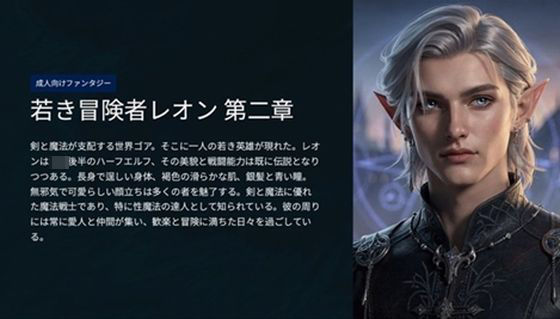 ゴアの若き冒険者レオン第2章｜ゴアの若き冒険者レオン<br><span style="font-size: 0.8em; color: #666;">D_725932</span>